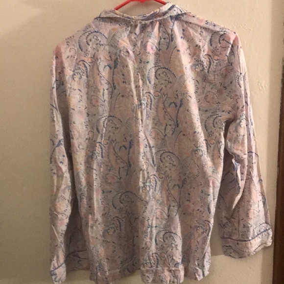 Victoria Secret | Paisley Print Pajama Top - Picture 4 of 4